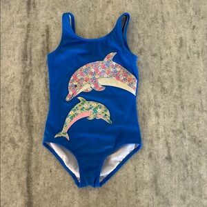 Blue Dolphin Kids Swimwear by Boden Size 5-6Y